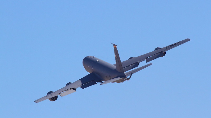 IMG_9973 KC-135 Stratotanker Taking Off