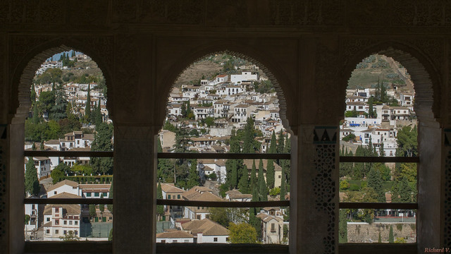 L'Alhambra de Grenade, Andalousie, Espagne, Spain - 2796