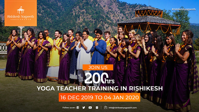 200 hour Yoga Teacher Training in Rishikesh