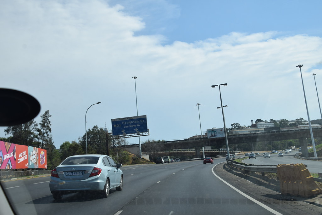 DSC_1844 Johannesburg Gauteng Province South Africa The M1 De Villiers Graaff Freeway Junction 16 Houghton Drive