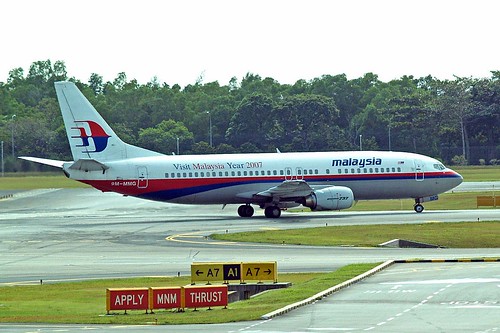 9M-MMG Boeing 737-4H6 [26467] (Malaysia Airlines) Singapor… | Flickr