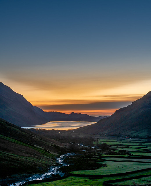 Sunset in the Lake District