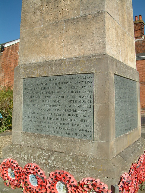 Hadleigh Great War Town Memorial Panel 2