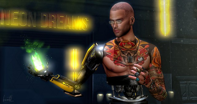 Spotlight Men's Only Monthly - November 20th to December 15th - "Neon Dreams"