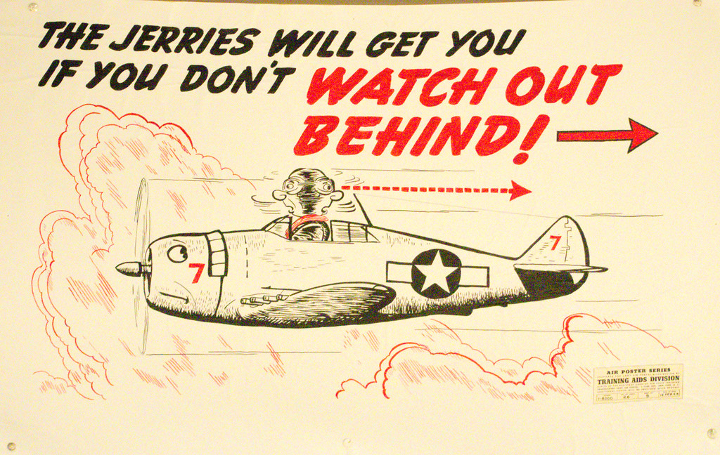 WWII Pilot Training Poster