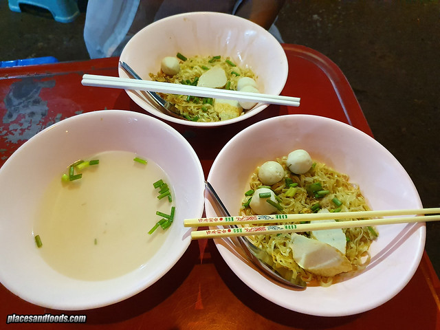 Bangkok Michelin Fishball Noodles bib gourmand