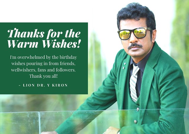 Thanks for the warm wishes!