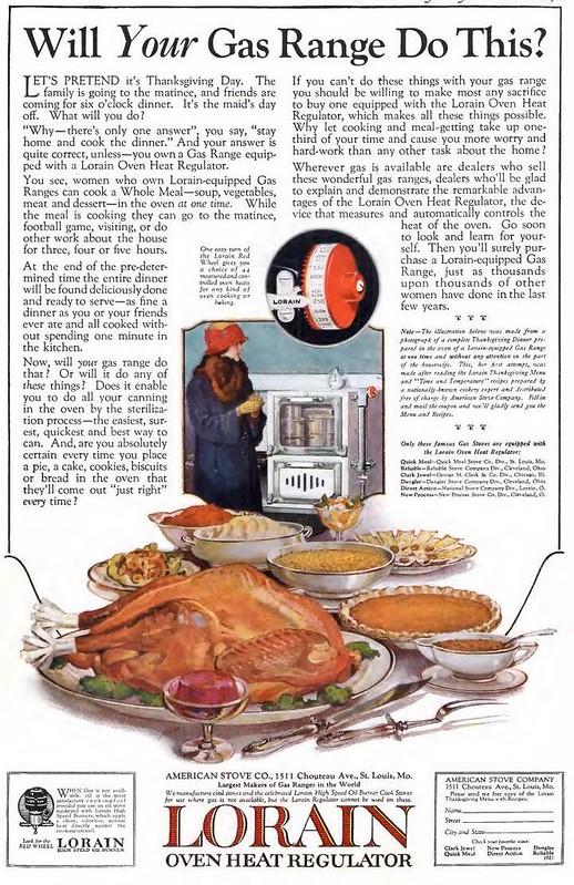 Lorain 1923 Thanksgiving
