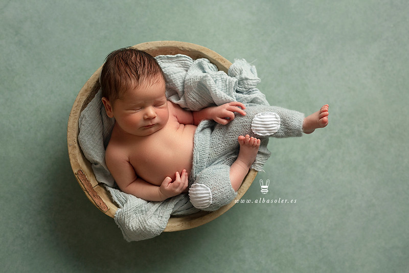 Fotos de recién nacido en Valencia