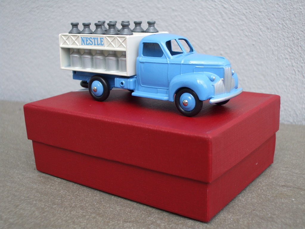 ATLAS DINKY toys collezione STUDEBAKER Camion del latte Nestle 25 0 NUOVO IN SCATOLA 