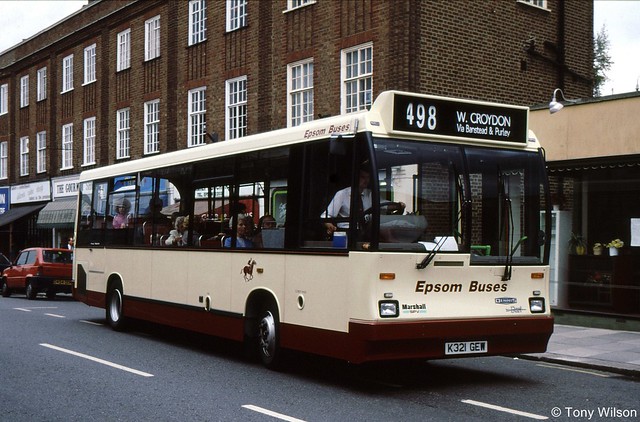 K321GEW Epsom Buses