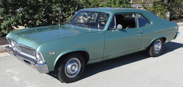 1968 Chevy II Nova Grecian Green