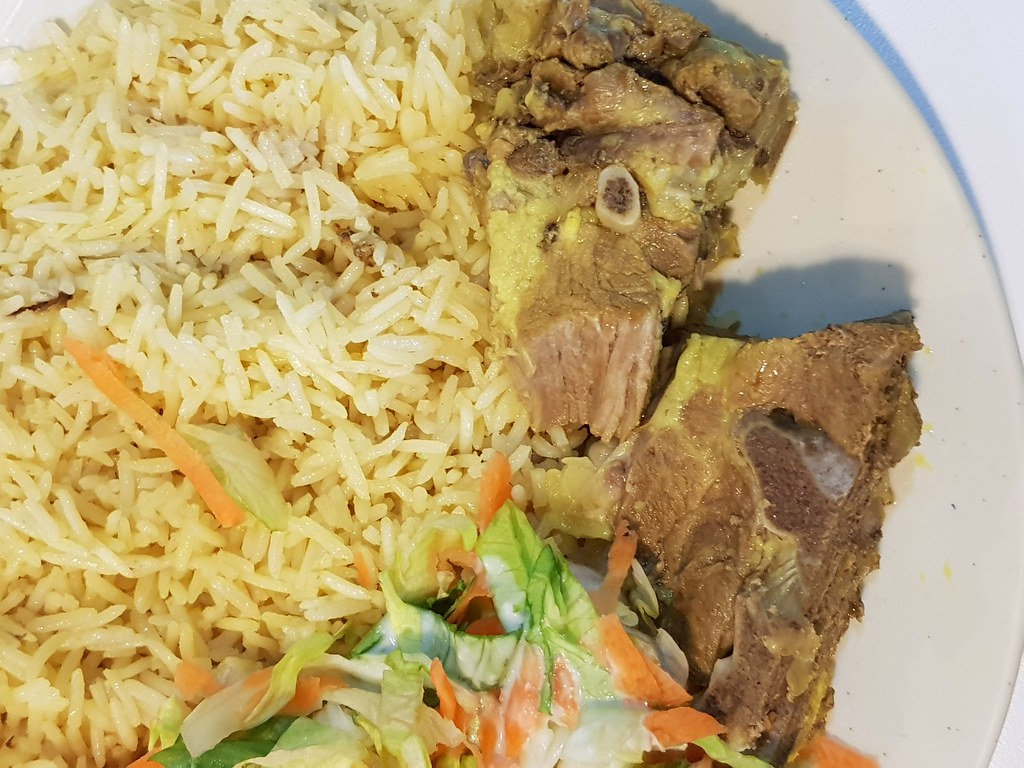 阿拉伯羊肉米饭 Arabic Mutton Mandi rm$12 @ Stall 10 ARP Arabic by Ricky Poon in Suria Food Court at KL Wisma UOA