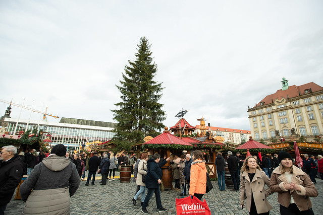 Vánoční trhy, Drážďany, 2019