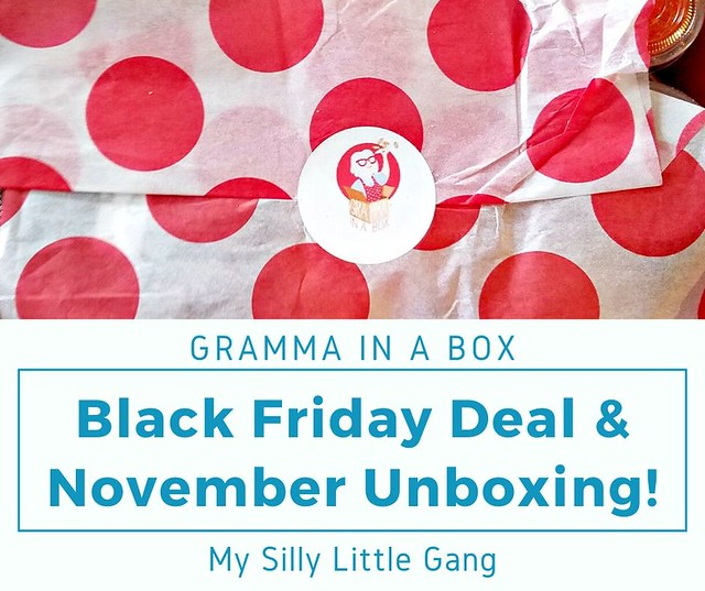 Black Friday Gramma In A Box Deal & November Unboxing! @SMGurusNetwork #GrammaInABox #MySillyLittleGang #subscriptionbox #HGG19