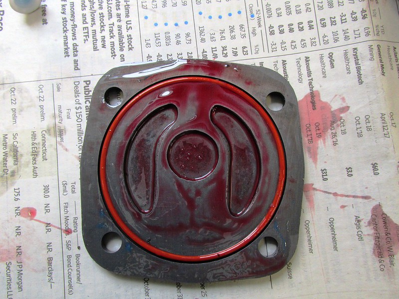 Engine Lube Applied To Inside of Oil Pump Cover