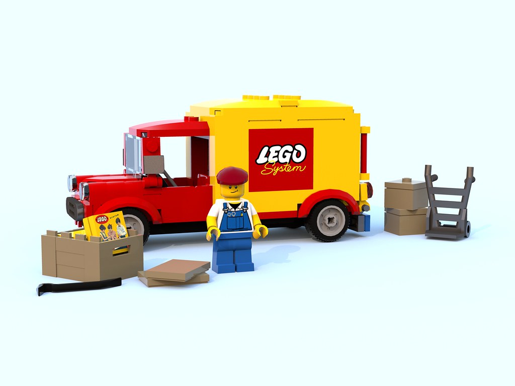 Vintage LEGO Delivery Truck - LEGO Ideas Contest Finalist