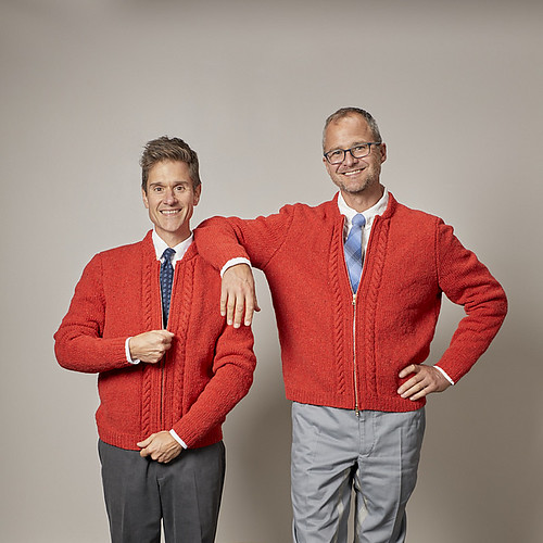 The Beekman 1802 Cardigan was inspired by the ultimate Neighbor, Mr. Rogers