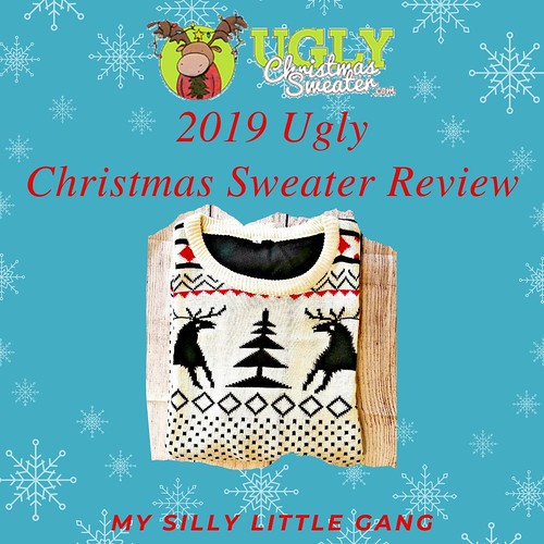 Ugly Christmas Sweater 2019 Review @uglyXsweater @SMGurusNetwork #HGG19 #MySillyLittleGang