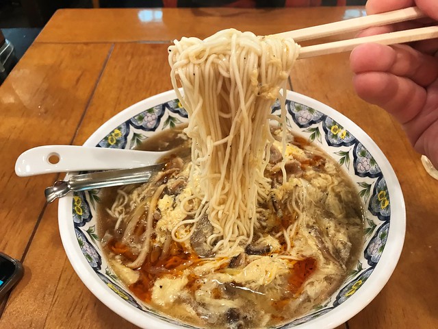 Hot and sour soup noodle @Yangzhou Marchant Restaurant, Tokyo