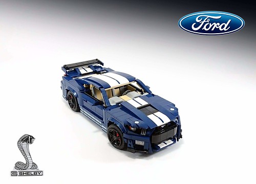 Guy Builds Awesome Lego 2020 Shelby GT500 From Official '67 Mustang Set