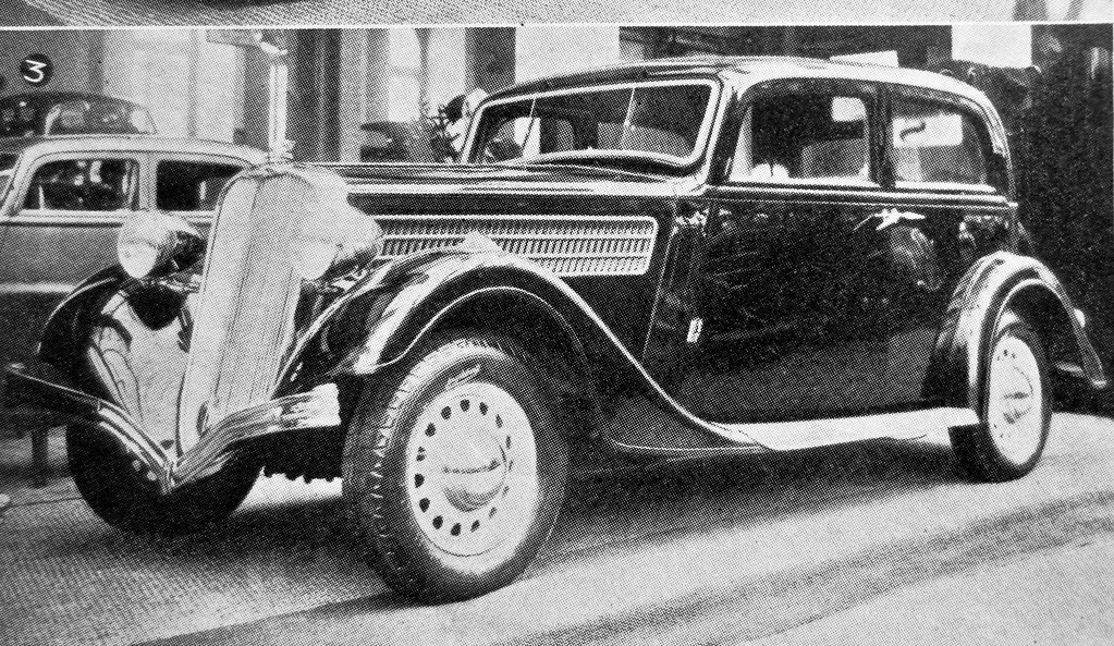1936 SALMSON S4DA Berline