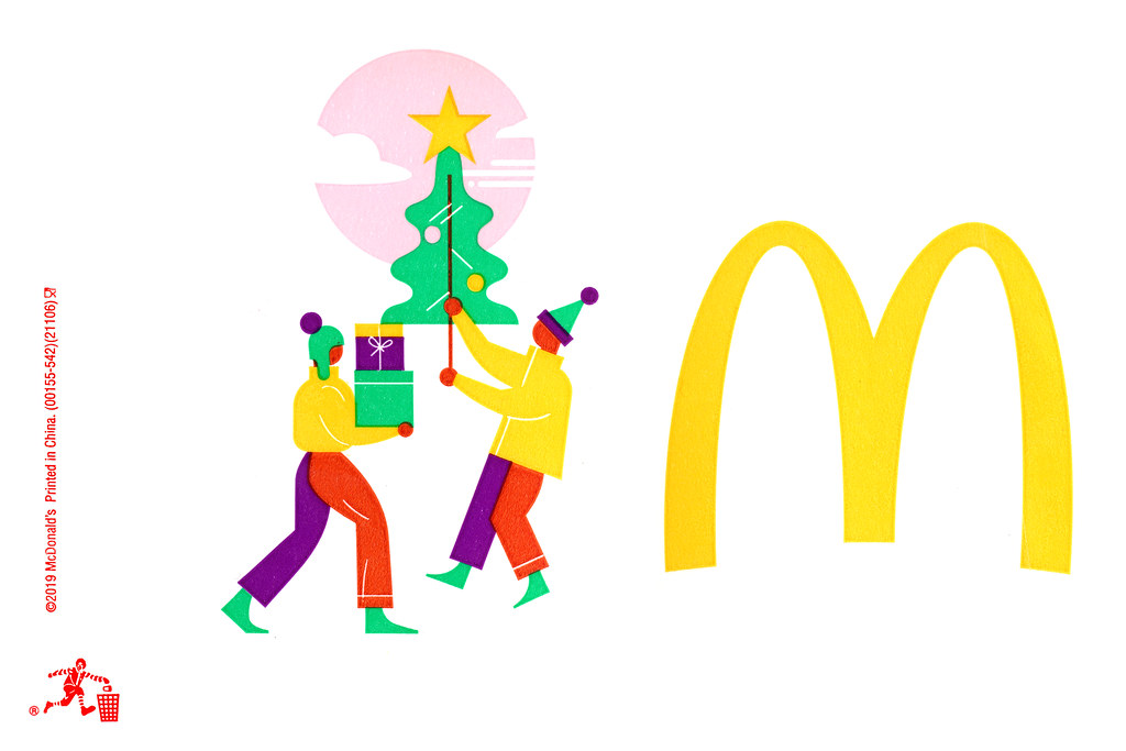 McDonald's Cup Print - Holidays 2019