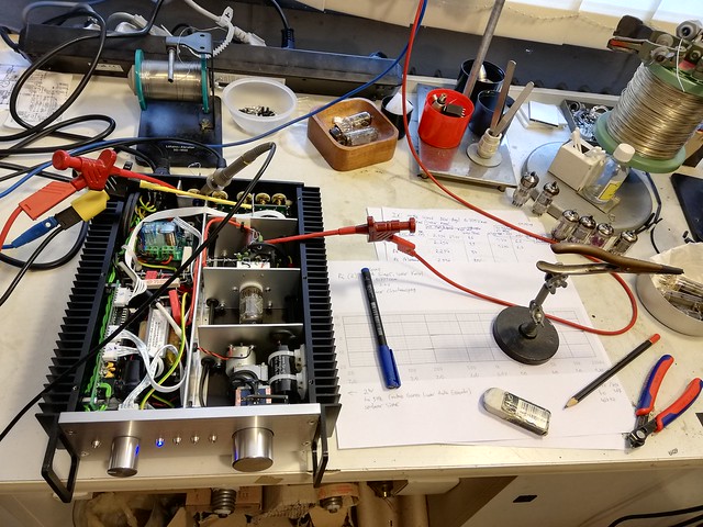 Manufacturing the tube preamplifier