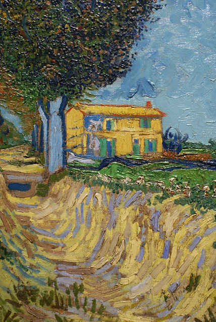 Vincent van Gogh, Allee bei Arles - A lane near Arles - Detail