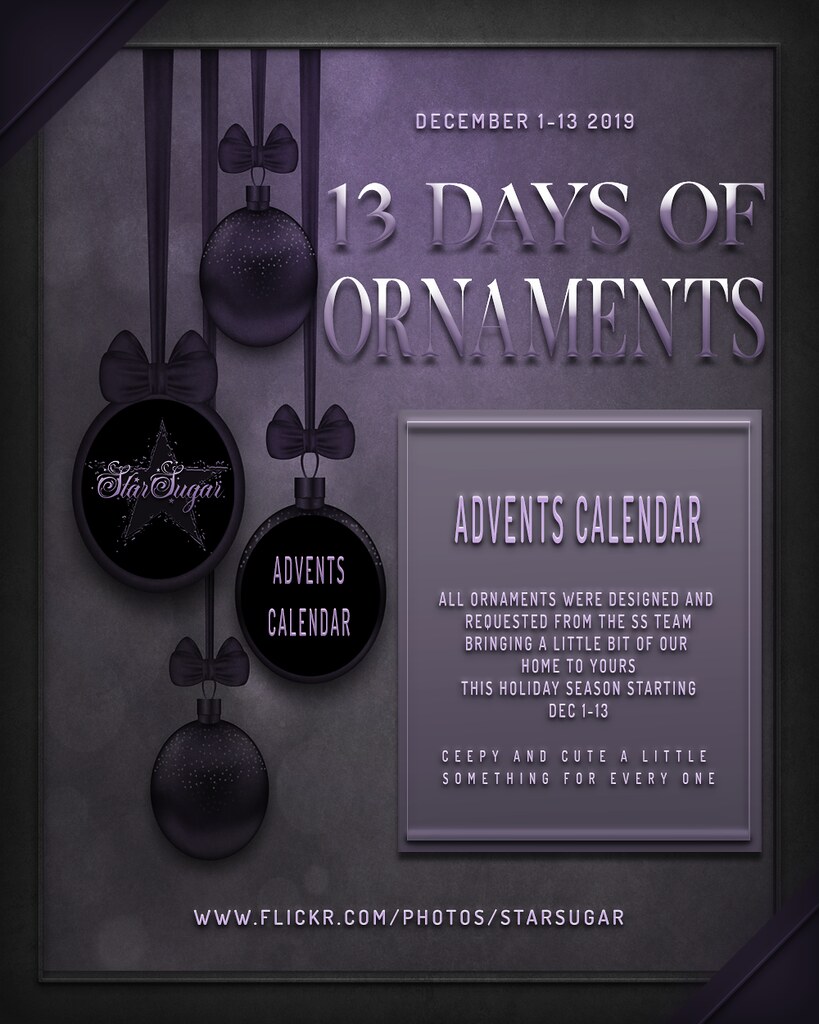 13 Days of Ornaments.