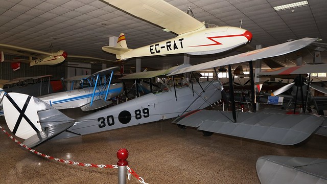 De Havilland DH 60G III Moth Major EE.1-89 in Madrid