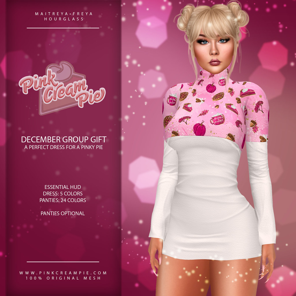December Group Gift :: Pink Cream Pie