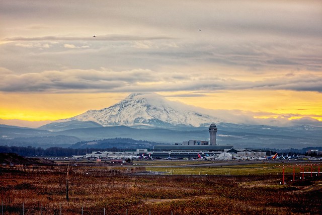 PDX and Mt Hood