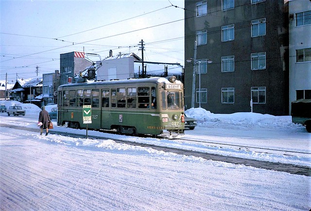 Street Car Sapporo 1963