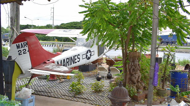 Cessna O-1A Bird Dog Thailand Army / Air Force preserved as US Marines serial 