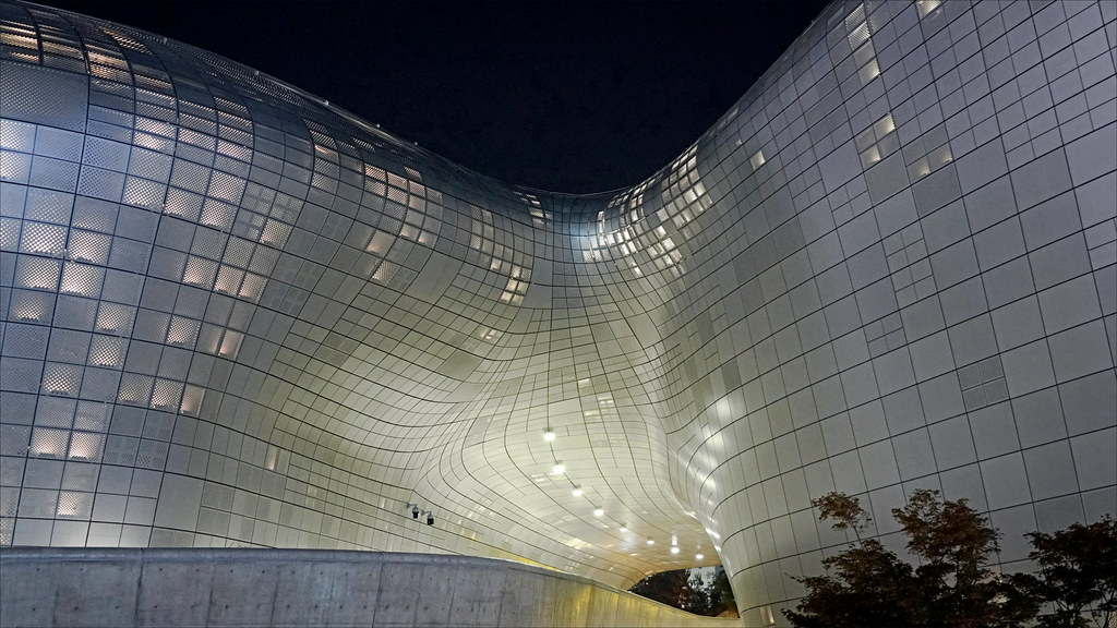 Le Dongdaemun Design Plaza (Séoul, Corée du sud)