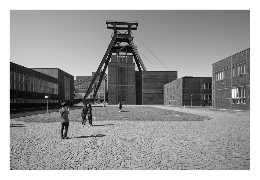 Architecture of the 30s: Zeche Zollverein, Essen