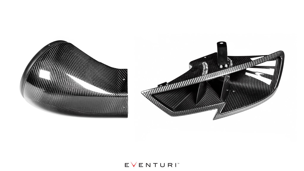 Eventuri headlamp duct – audi rs3 (8v) facelift - eve-st38v8s-cf-hdp