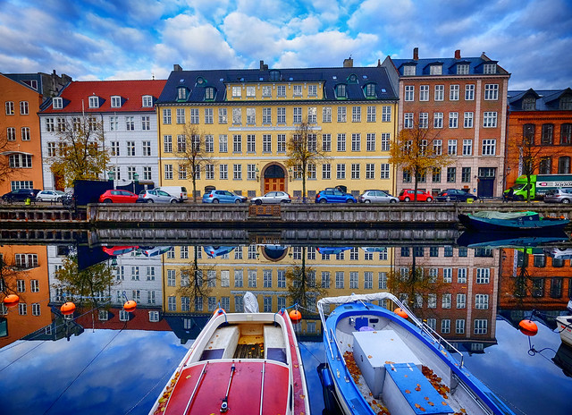 River Reflections in Copenhagen, Denmark