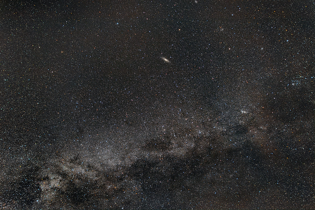 Andromeda and the Milky Way