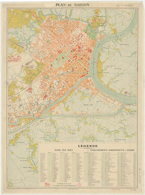 PLAN de SAIGON - Bản đồ SAIGON 1942  của  manhhai
