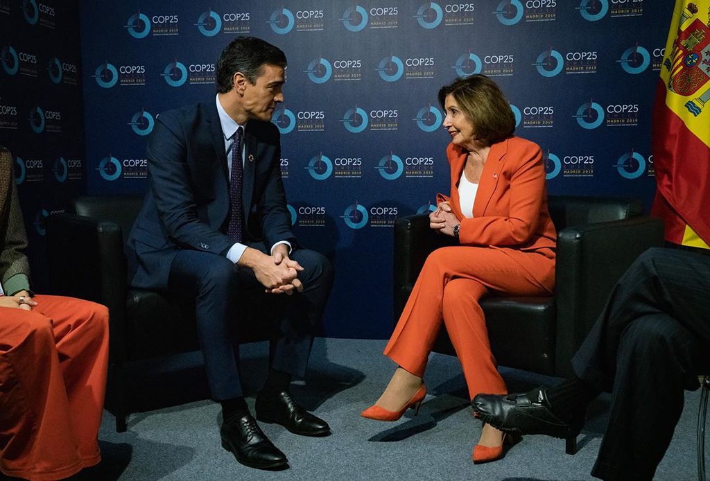 眾議院議長裴洛西（Nancy Pelosi）出席馬德里聯合國氣候大會。照片來源：speakerpelosi的Instagram官方帳號