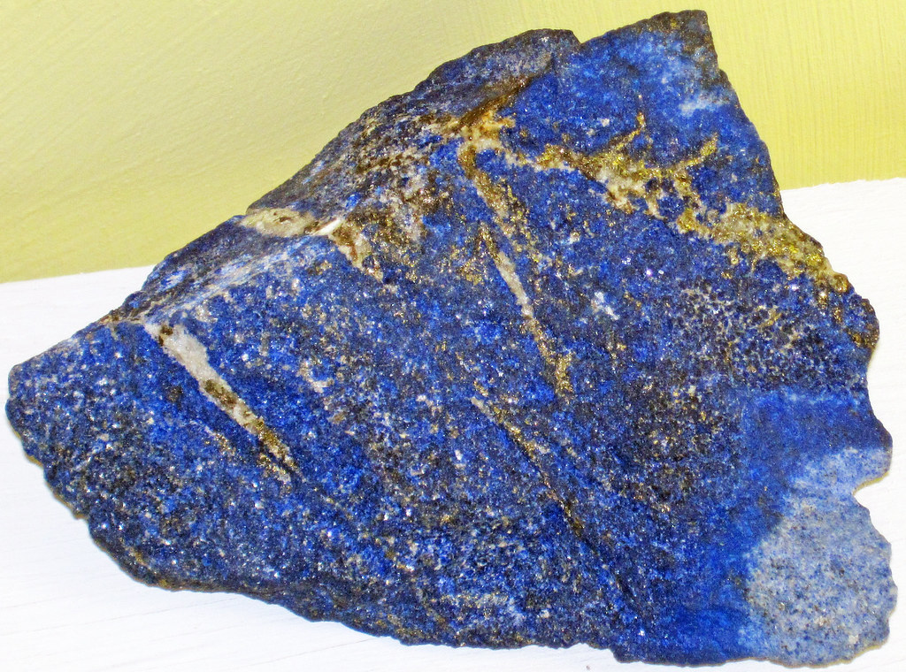 Lapis lazuli (lazuritic metamorphite) (Sar-e-Sang Deposit,… | Flickr