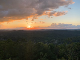Sunset in Bluefield