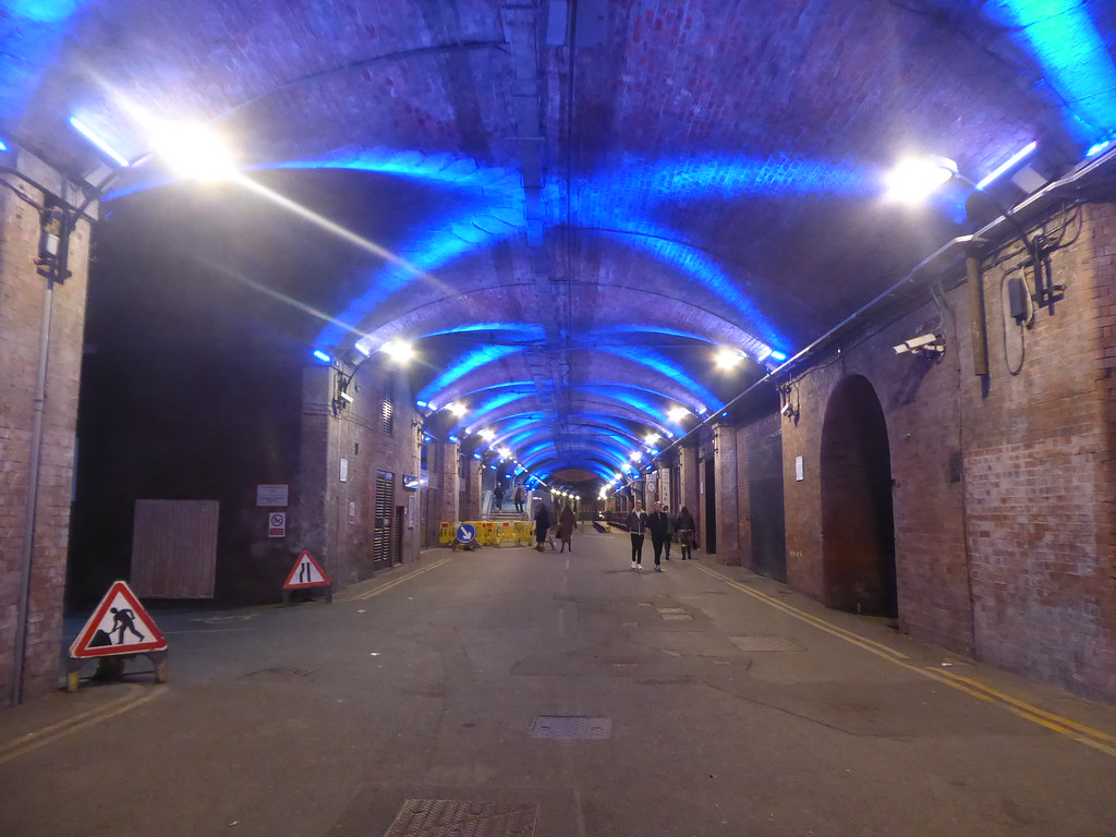Dark arches, Granary Wharf, Leeds. November 2019 | Dave Attrill | Flickr