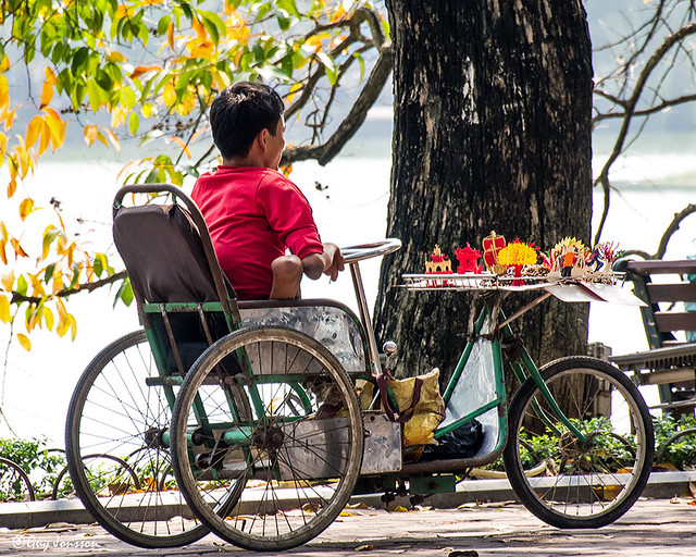 Man in Hanoi