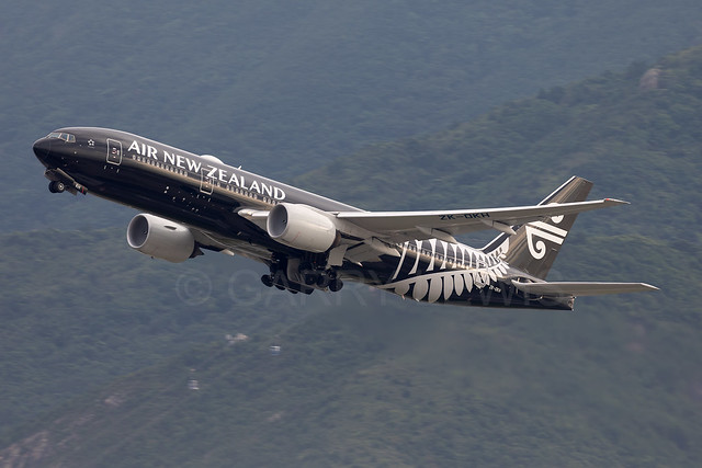 Air New Zealand Boeing 777-200ER ZK-OKH [HKG]