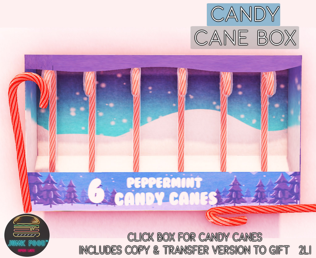Junk Food – Candy Cane Box