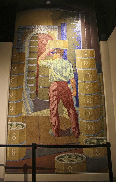 Winold Reiss Tile Mural of Rookwood Pottery