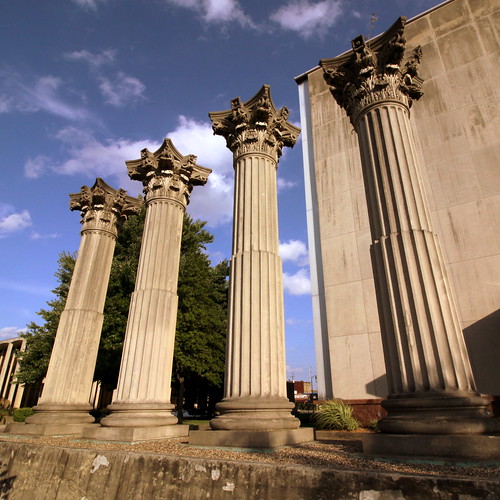 Old Courthouse Columns - New Albany, IN